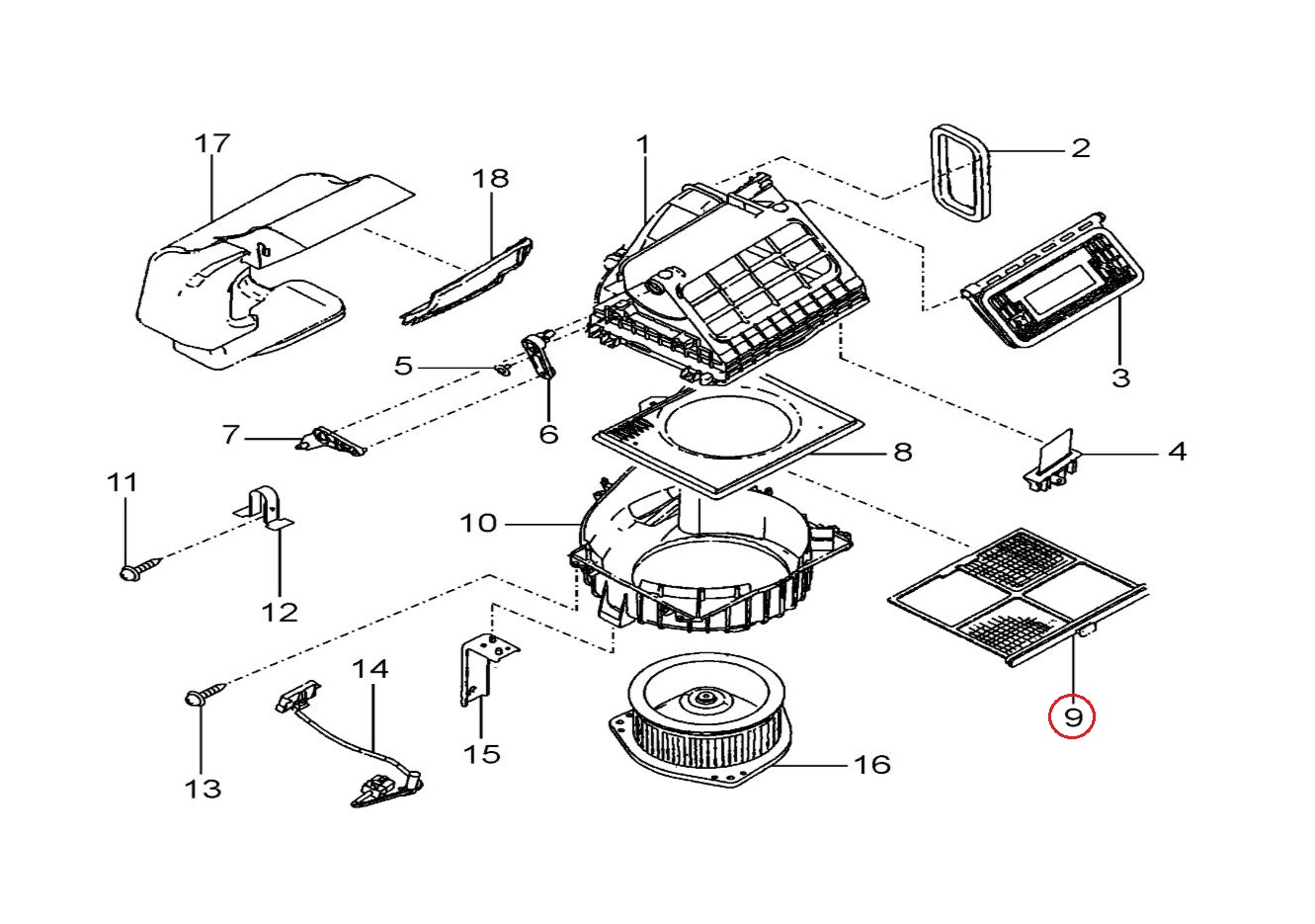Filtr powietrza kabiny Renault Maxity 5001875659