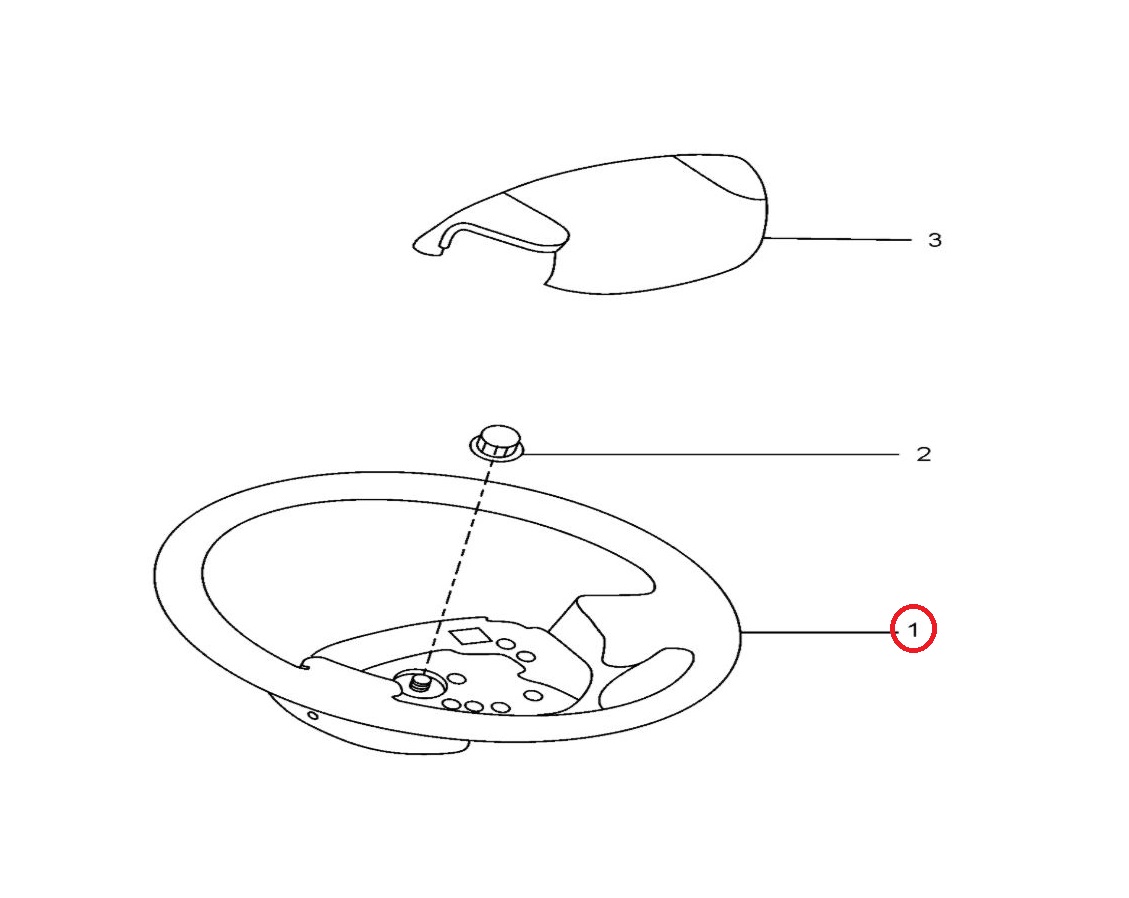 Koło kierownicy Renault Maxity 5001872534