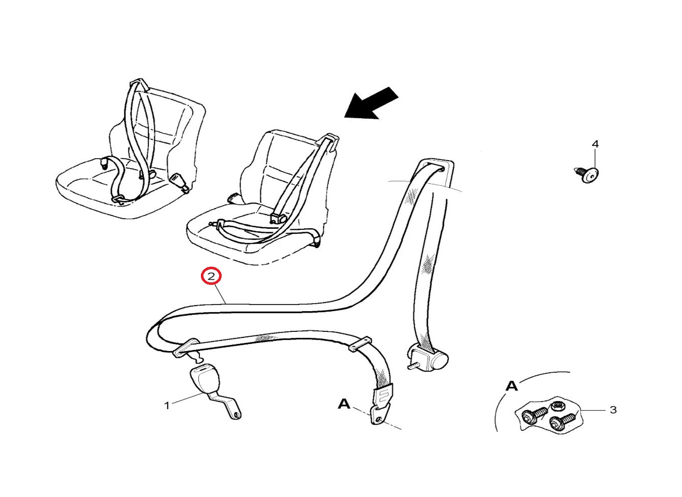 Pas bezpieczeństwa 5001857828