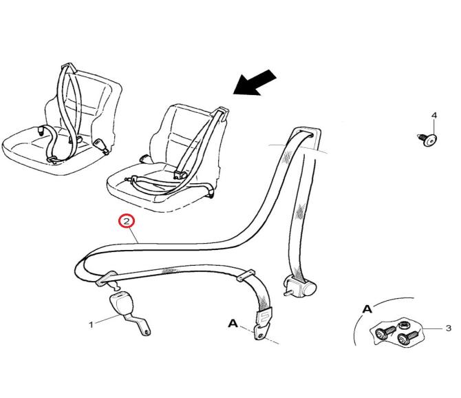 Pas bezpieczeństwa 5001857828