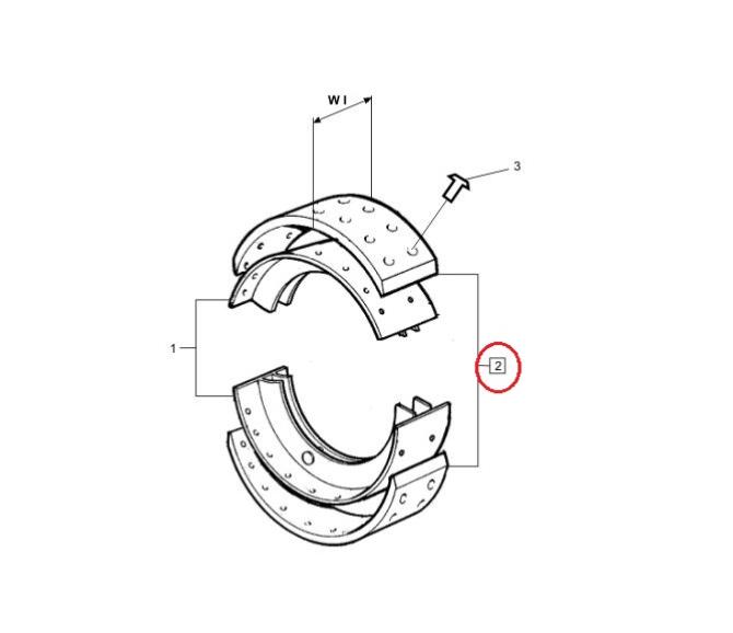 Okładziny hamulcowe STD WI 175 21534097