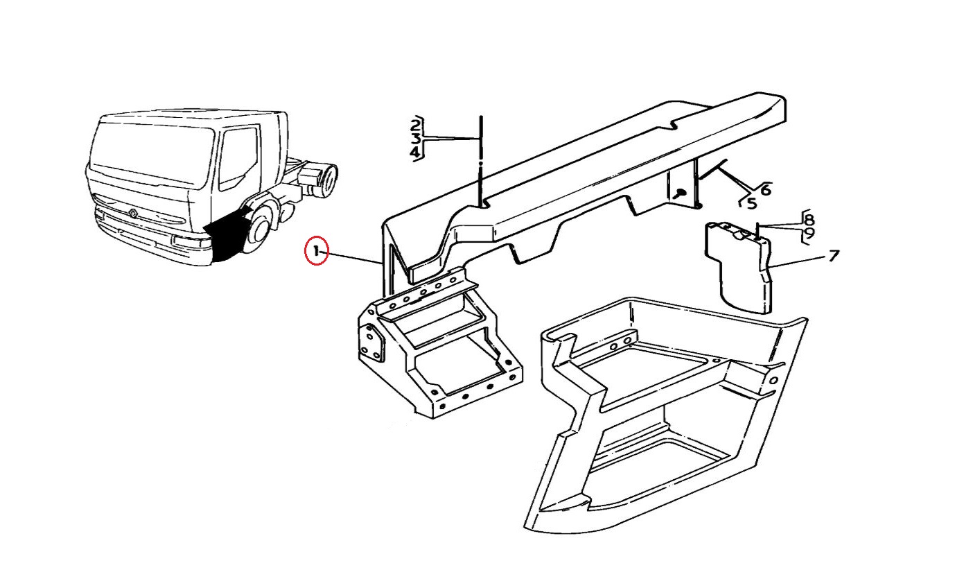 Osłona progu prawa 5010578430