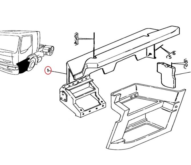 Osłona progu prawa 5010578430