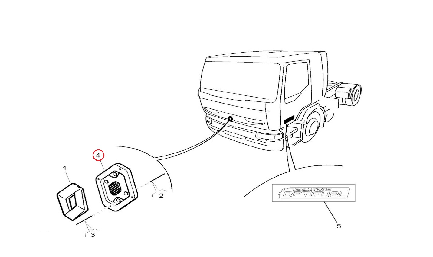 Podstawa emblematu Renault 5010505739