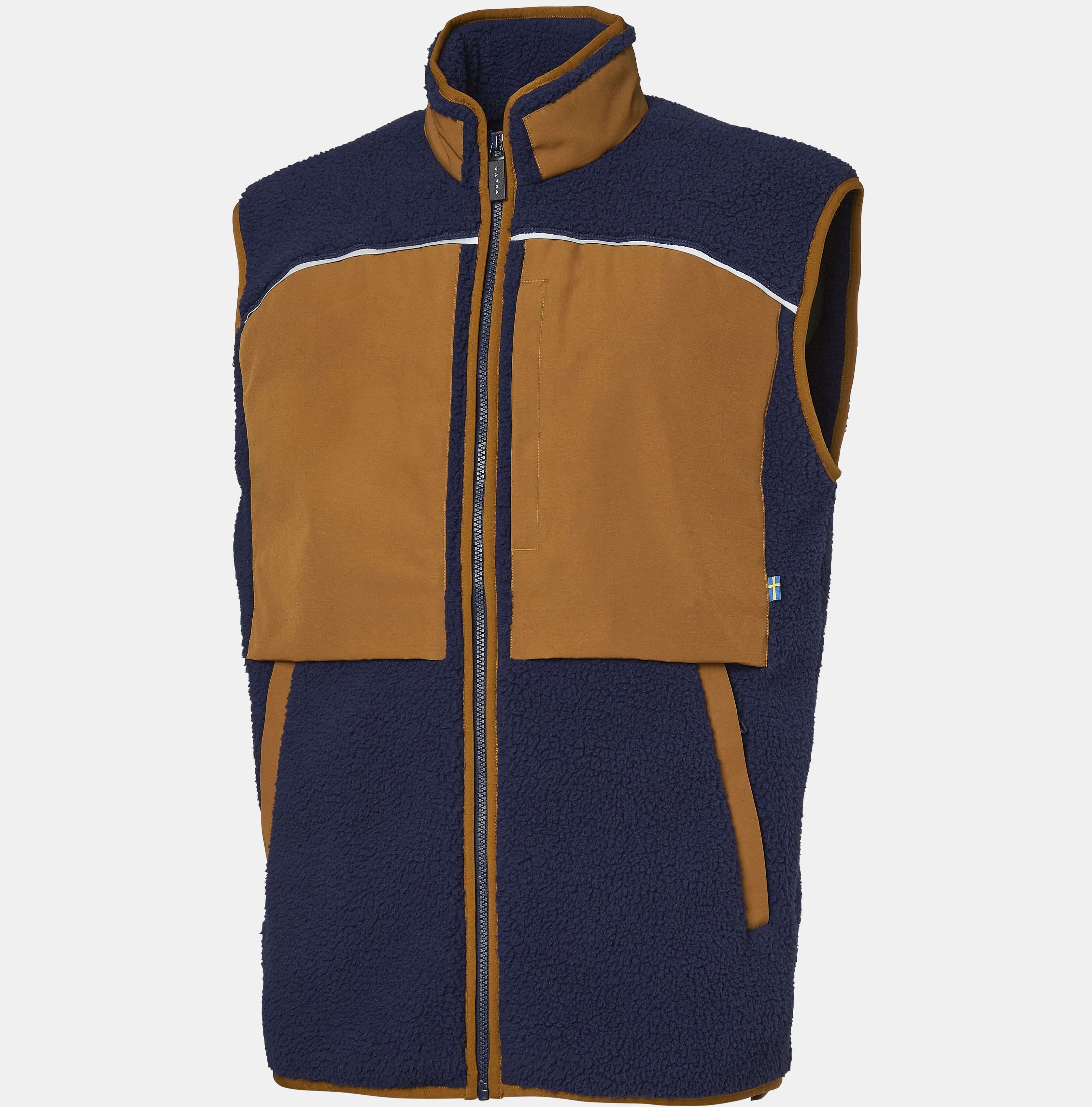 Kamizelka Performance Fleece - Volvo Word Mark - Navy Blue - L