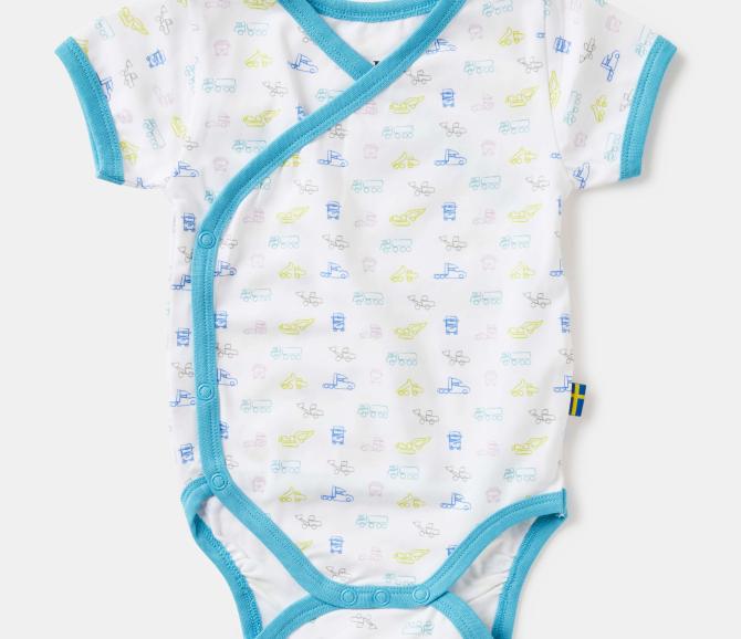 Baby body - Volvo Word Mark - white - 50/56