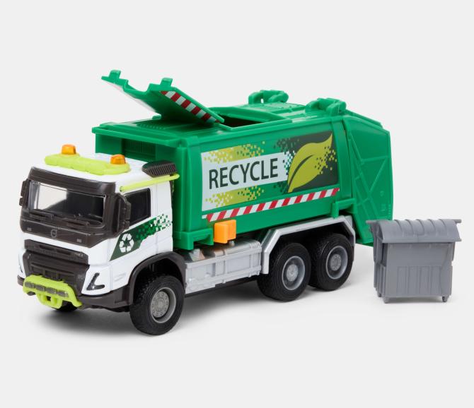 Zabawka VOLVO model FMX Garbage Truck