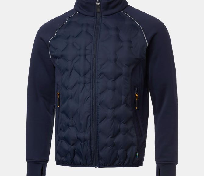 Kurtka VOLVO - Padded Hybrid Jacket Navy Blue - rozmiar XL