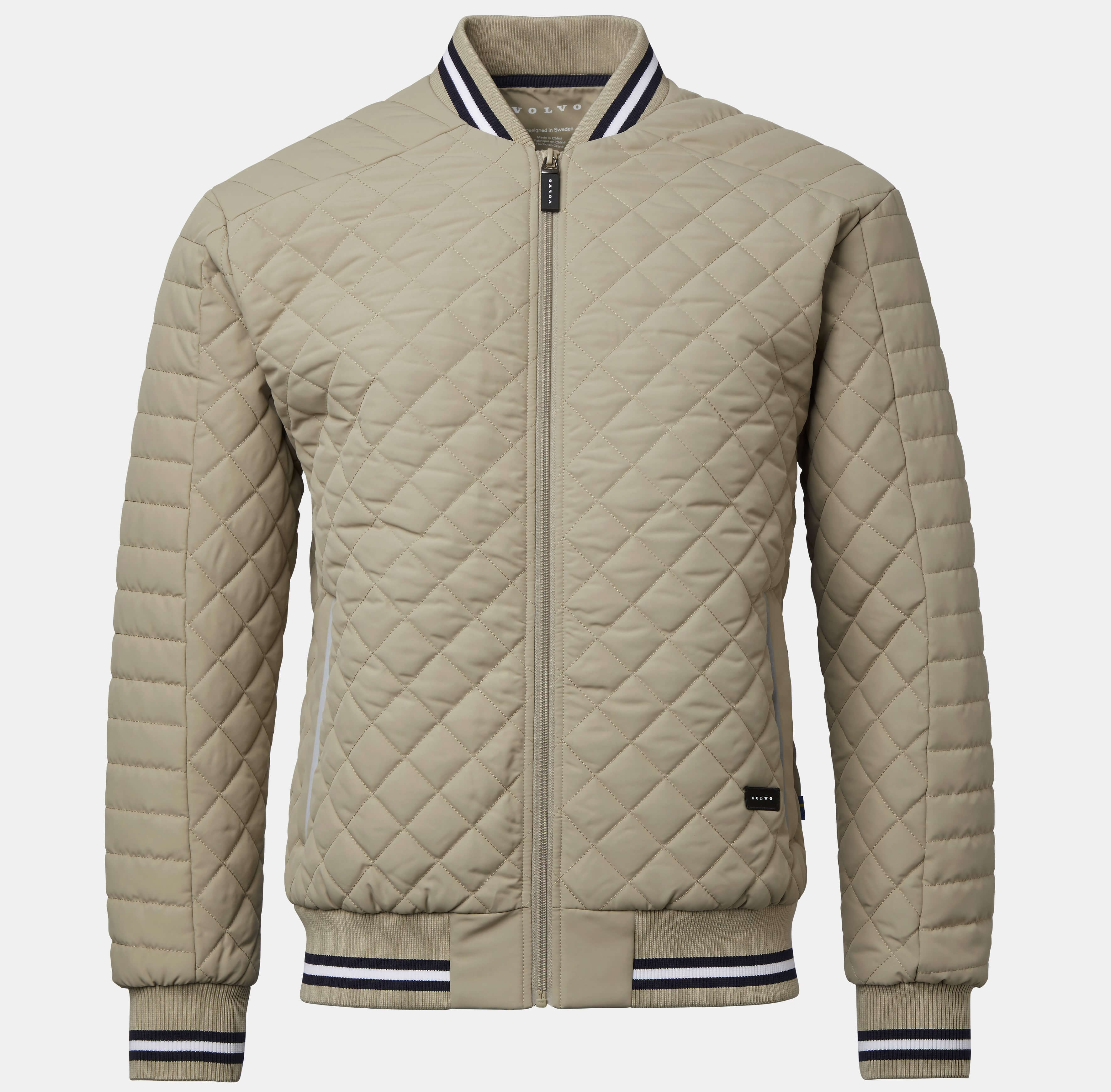 Kurtka Quilted Jacket - Volvo Word Mark - Sand - rozmiar 2XL