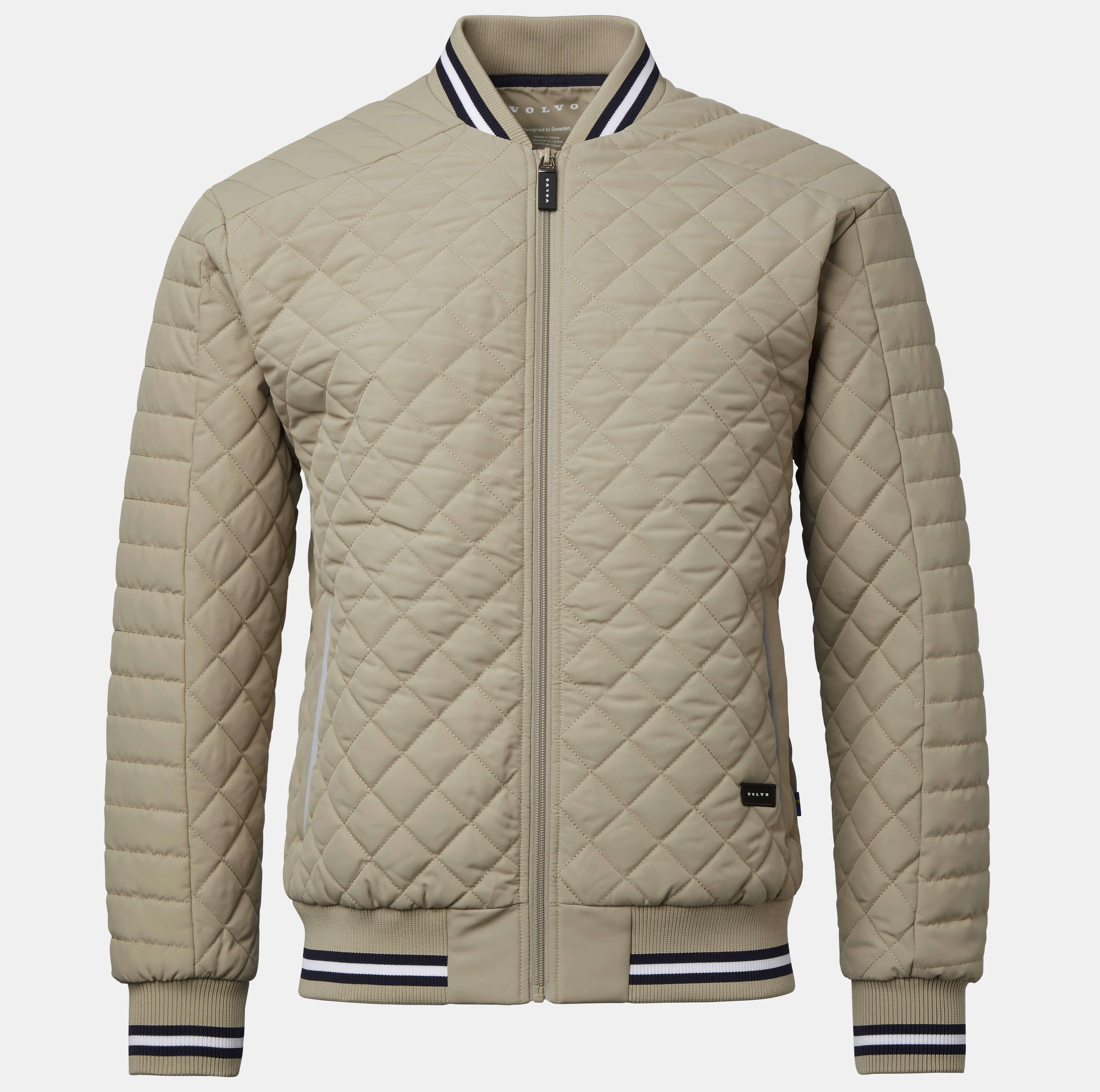 Kurtka Quilted Jacket - Volvo Word Mark - Sand - rozmiar M
