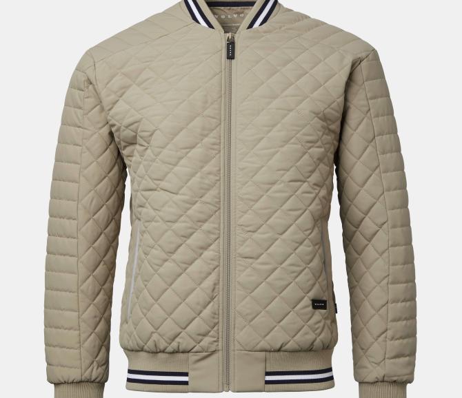 Kurtka Quilted Jacket - Volvo Word Mark - Sand - rozmiar XL