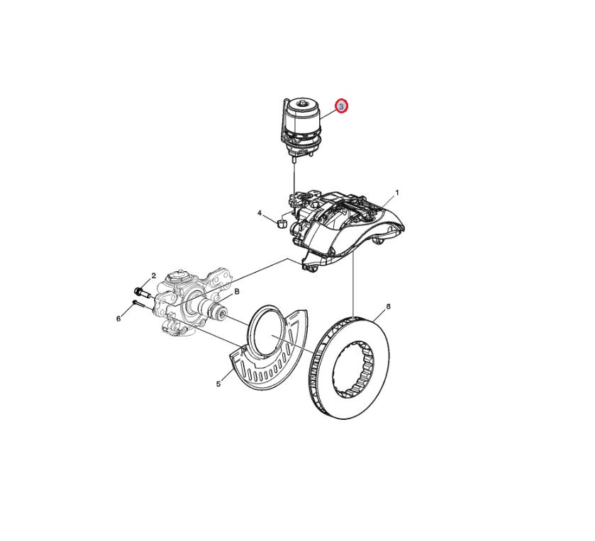 Siłownik hamulcowy osi przedniej VOLVO FH4 24158823