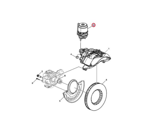 Siłownik hamulcowy osi przedniej VOLVO FH4 24158823