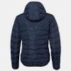 Kurtka puchowa - Volvo Word Mark - Navy Blue, damska, rozmiar L