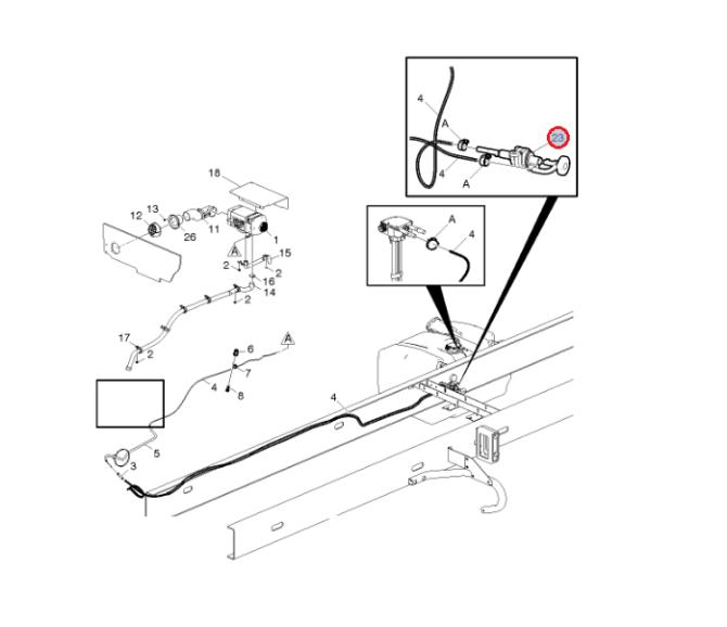 Pompa paliwa ogrzewania postojowego Webasto 5010398106
