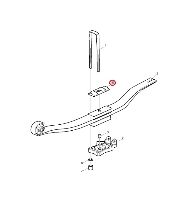 Mocowanie resoru 20581455