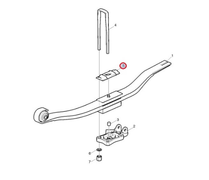 Mocowanie resoru 20581455