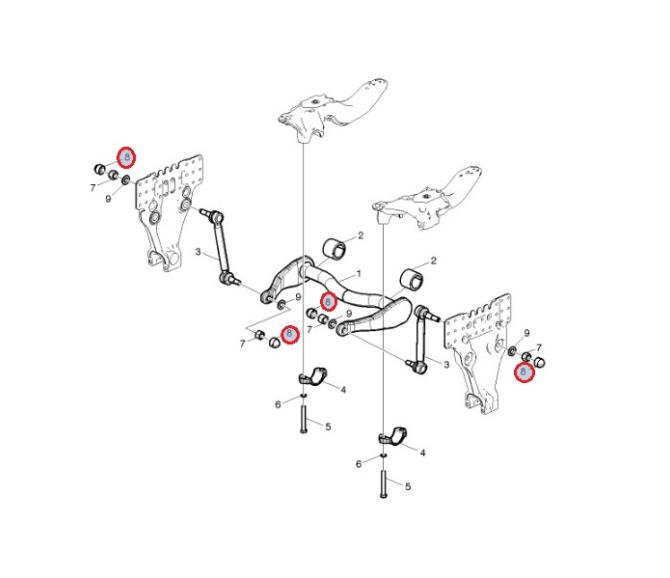 Nasadka zabezpieczająca nakrętkę 23340798