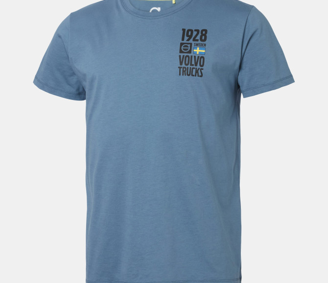T-shirt Volvo niebieski xl