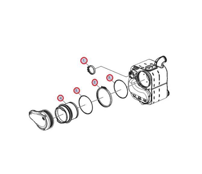 Wkład filtra DPF Renault D Narrow, REMAN 7485023136 