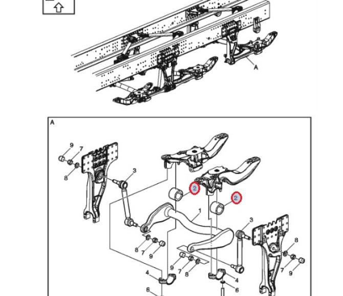 Tuleja gumowa drążka stabilizatora 7422076204