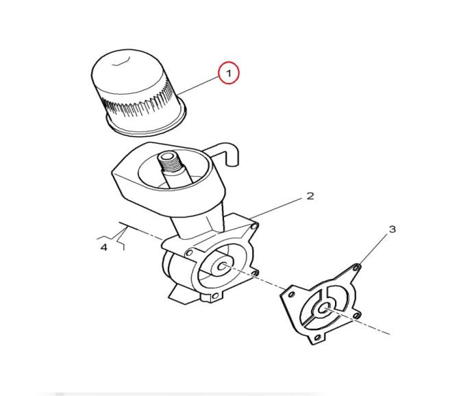 Filtr oleju Renault MAXITY 2016 -> 7423260329