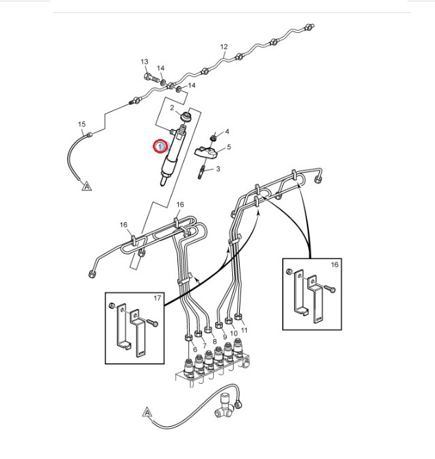 Wtryskiwacz paliwa Volvo FM10, REMAN 8112898