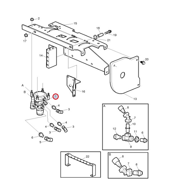Modulator EBS, REMAN 85023438