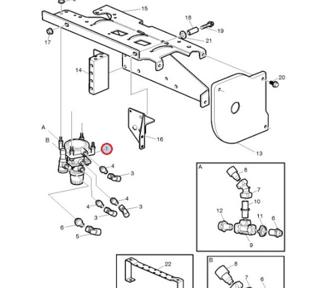 Modulator EBS, REMAN 85023438