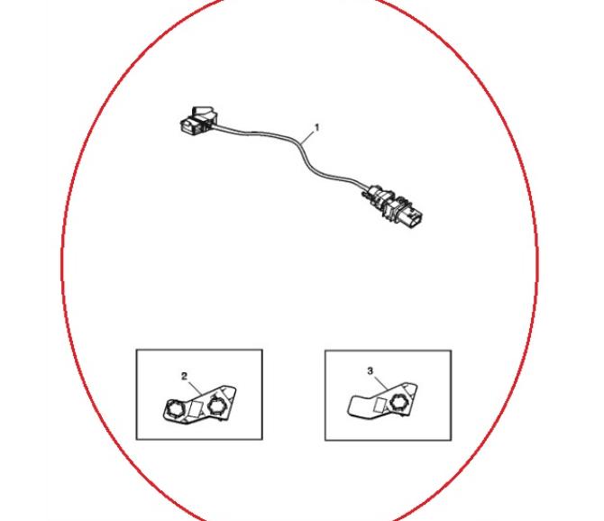 Czujnik napięcia akumulatora Renault Gama T/C  7424918087