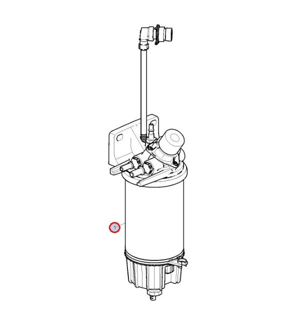 Zestaw filtra paliwa Volvo FL3 22556617