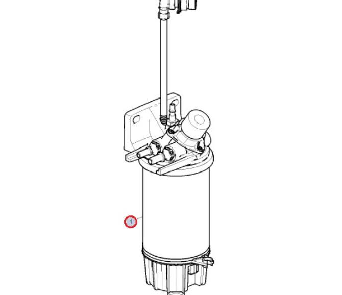Zestaw filtra paliwa Volvo FL3 22556617