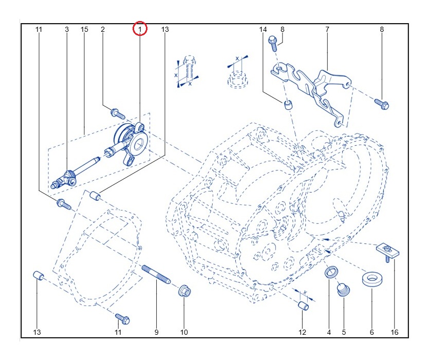 Siłownik Sprzęgła Renault Master III, Reman 7485143595