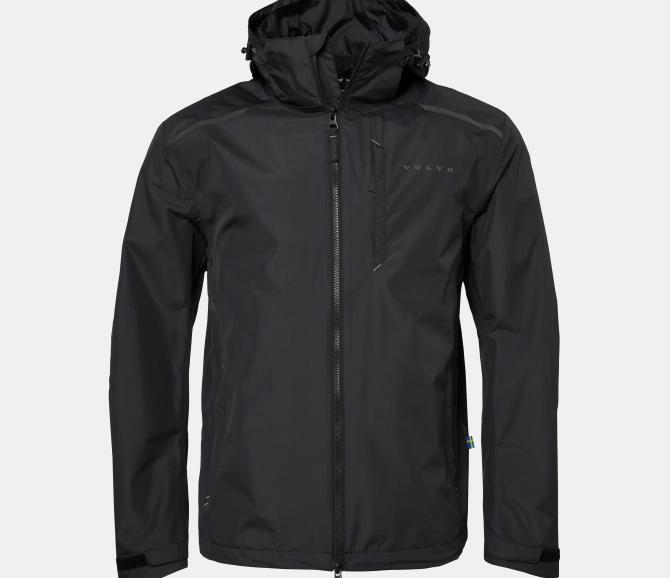 Shell Jacket - Volvo Word Mark - Black - L