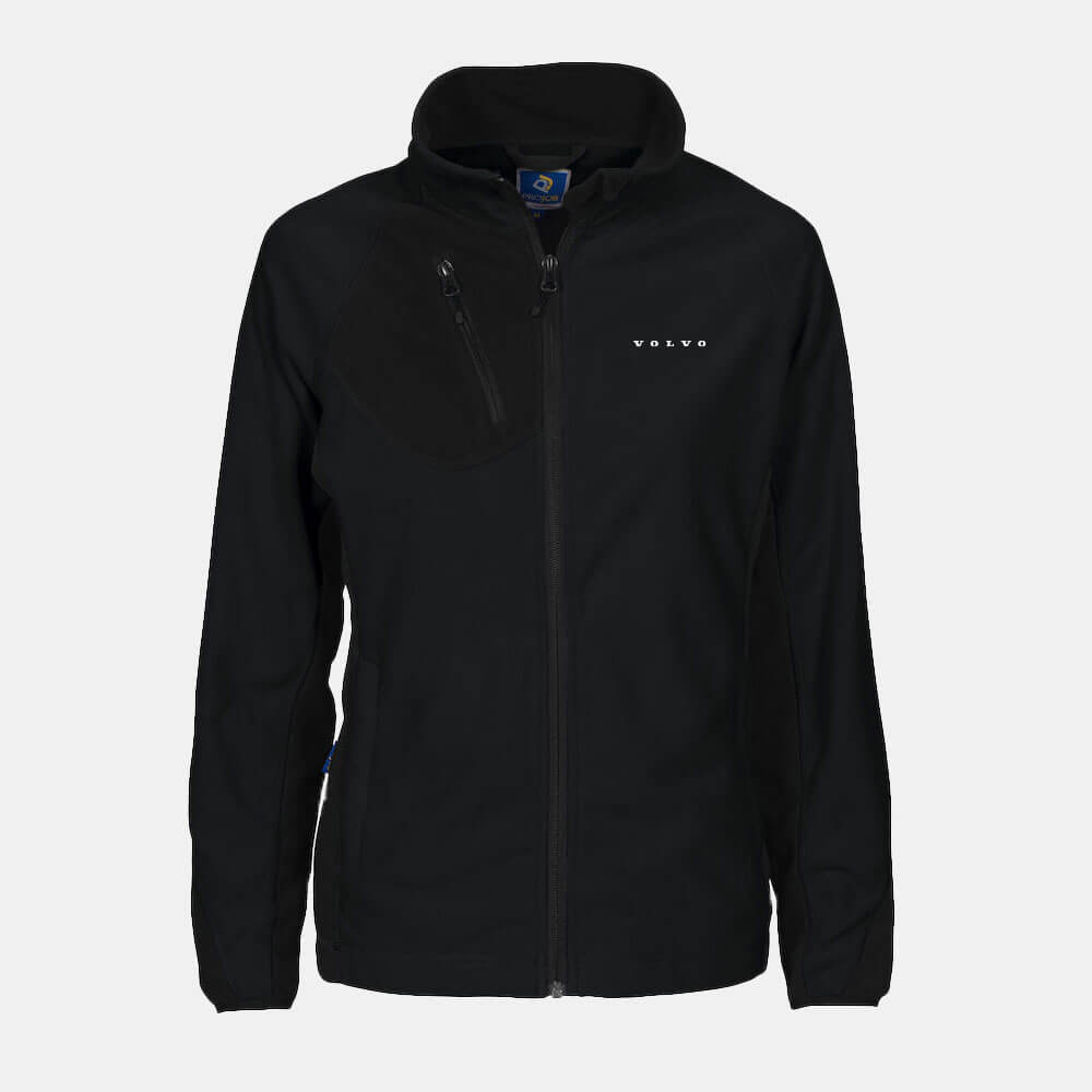 Polor czarny damski - Volvo Word Mark - Black - rozmiar M