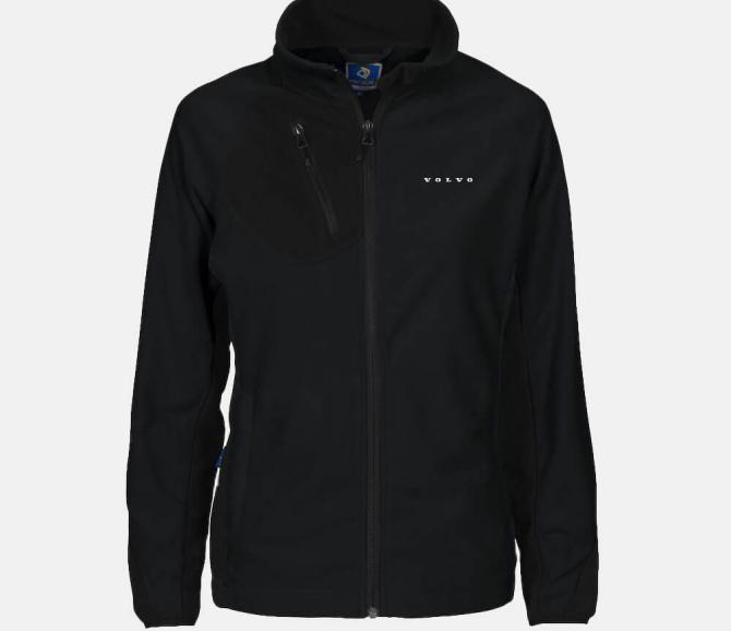 Polor czarny damski - Volvo Word Mark - Black - rozmiar M