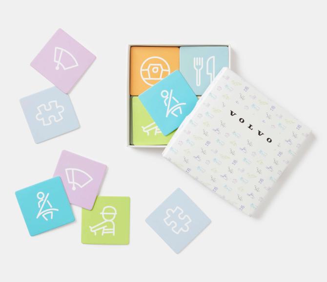 Gra Memory Game - Volvo Word Mark