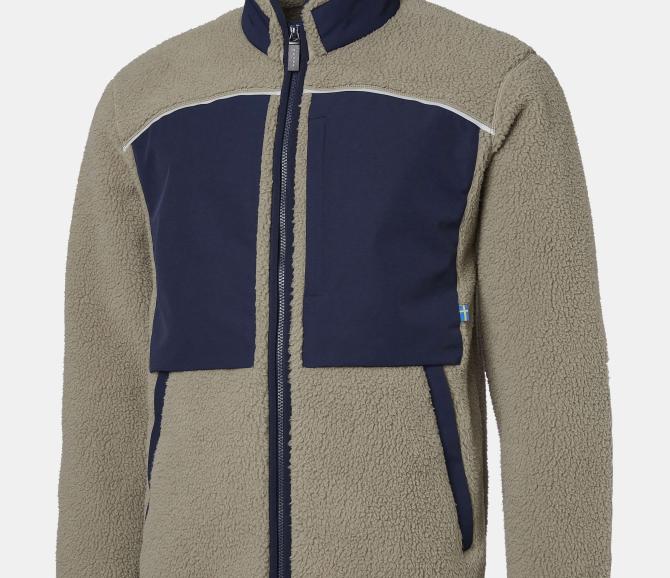 Kurtka Performance Fleece - Volvo Word Mark - Sand - rozmiar L