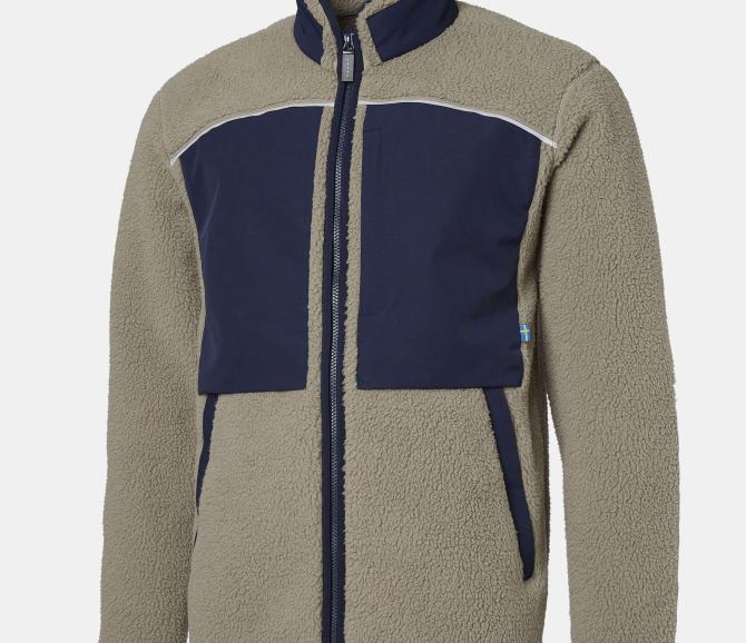 Kurtka Performance Fleece - Volvo Word Mark - Sand - rozmiar XL