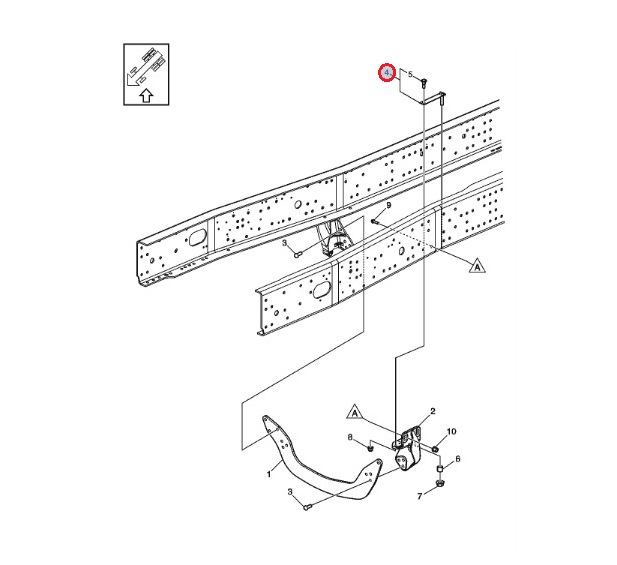 Płyta podtrzymująca 7420754773
