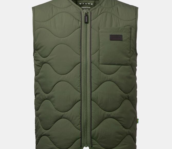 Kamizelka - Vest - Volvo Word Mark - Green - XL