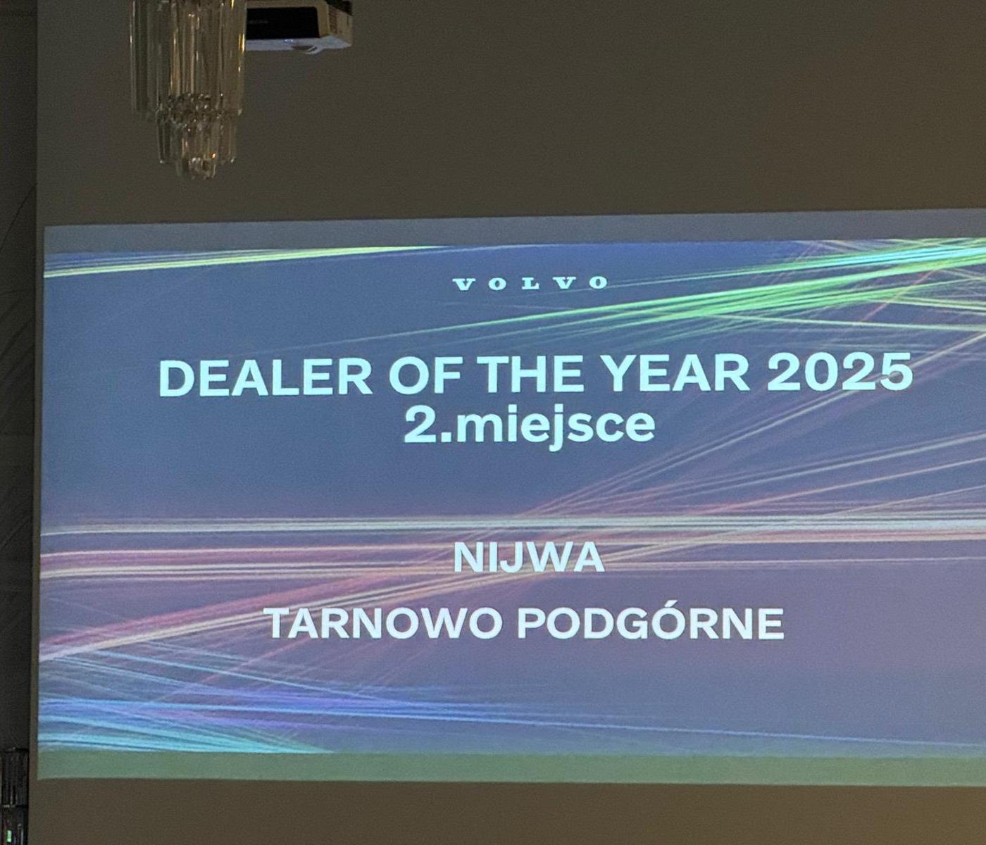 NIJWA Tarnowo Podgórne z 2. miejscem Volvo Trucks Dealer of The Year 2025