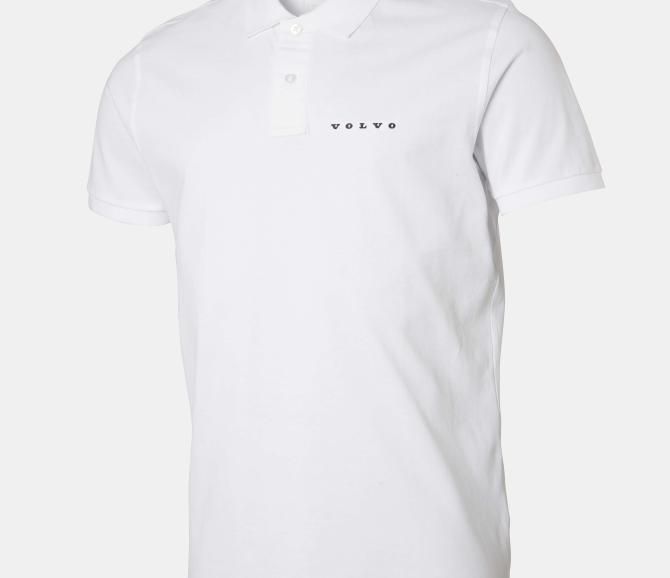 Koszulka Polo Base - Volvo Word Mark - White - rozmiar XL