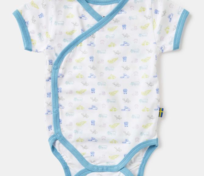 Baby Body - Volvo Word Mark - White - 62/68
