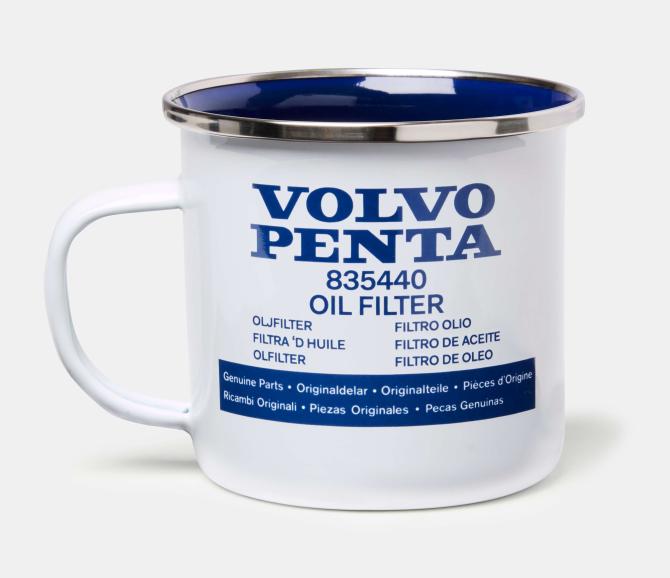 Kubek Volvo Penta Enamel Mug