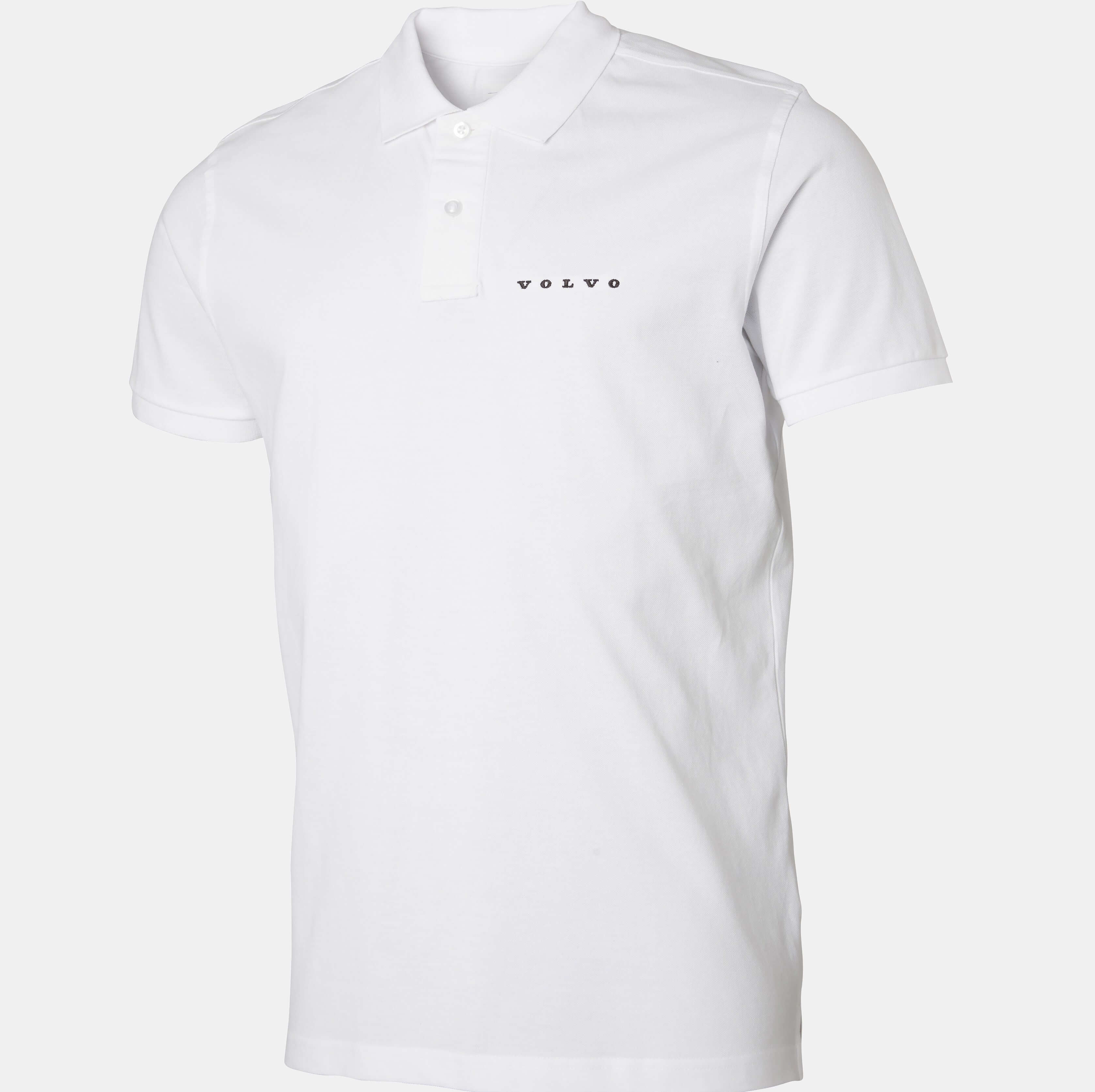 Koszulka Polo Base - Volvo Word Mark - White - rozmiar L