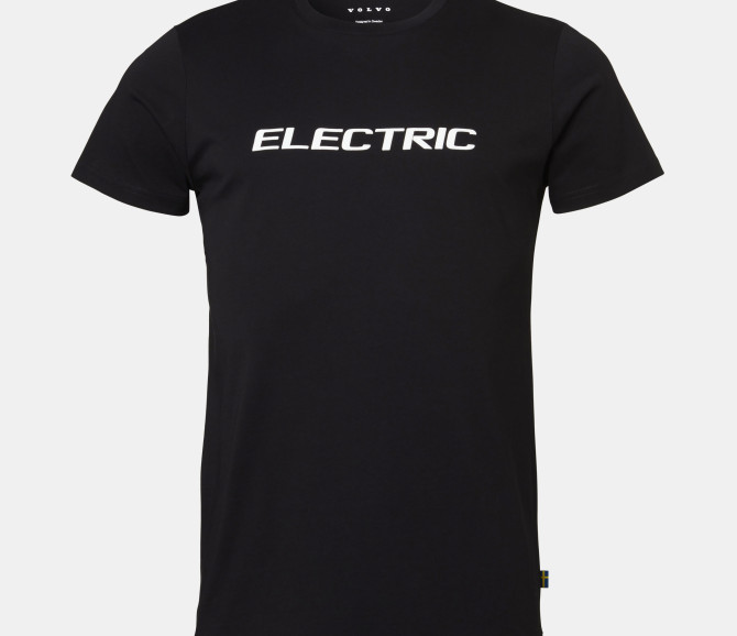 T SHIRT CZARNY ELECTRIC M