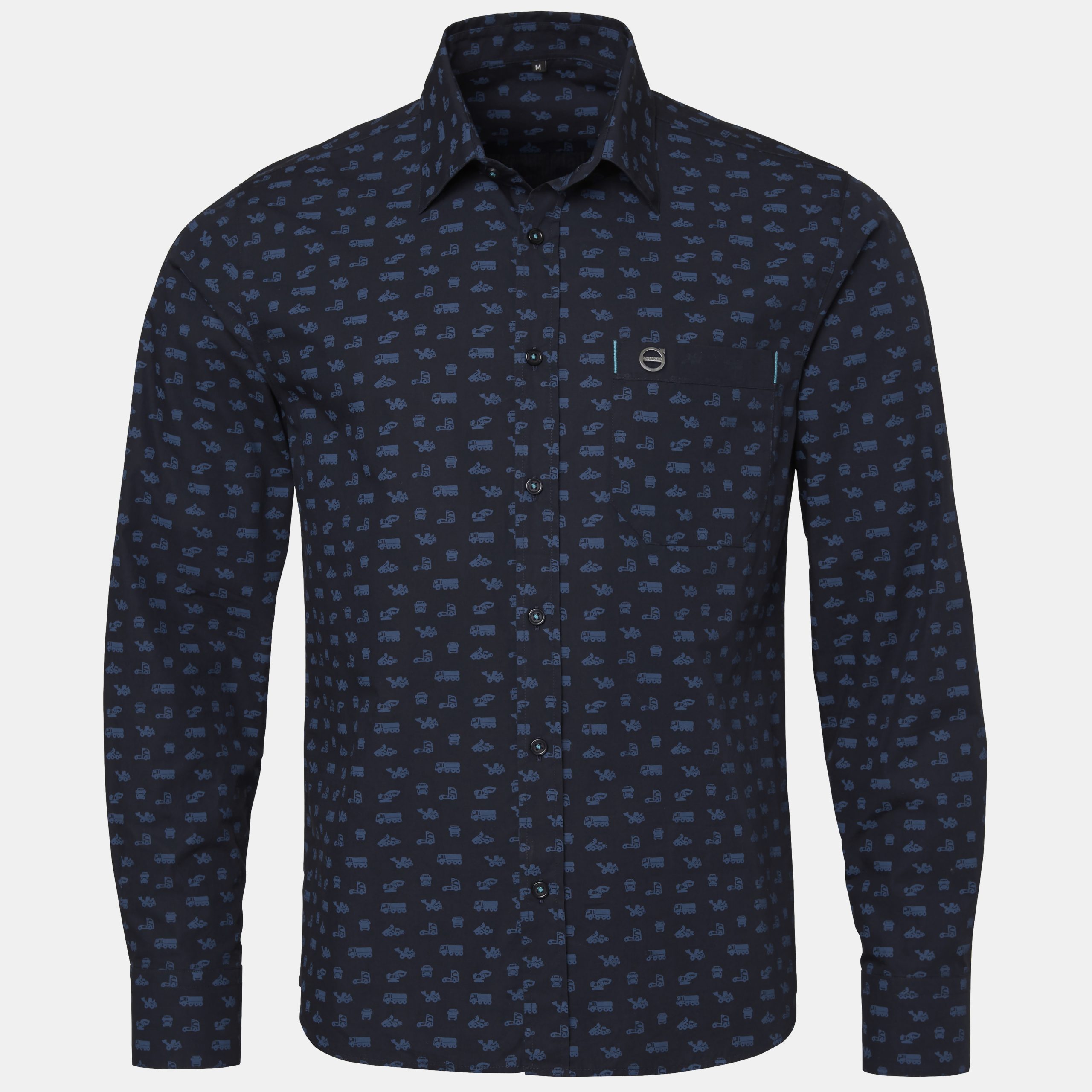 KOSZULA ICON - VOLVO IRON MARK - NAVY BLUE - XL