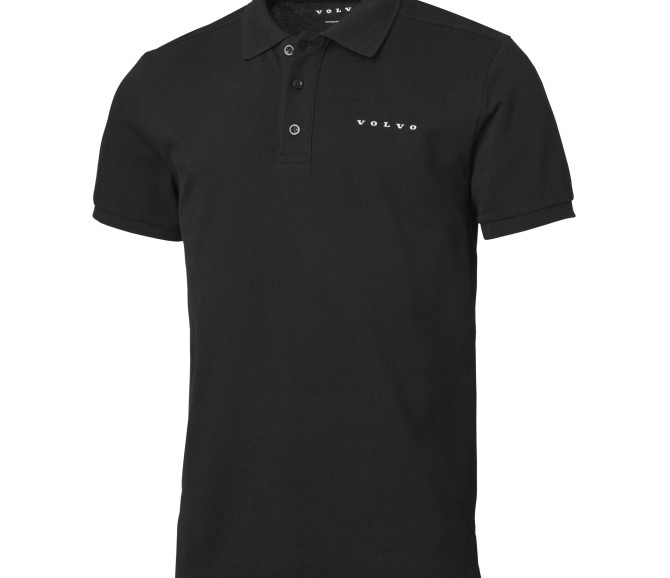 Basic polo - Volvo Word Mark - black - l