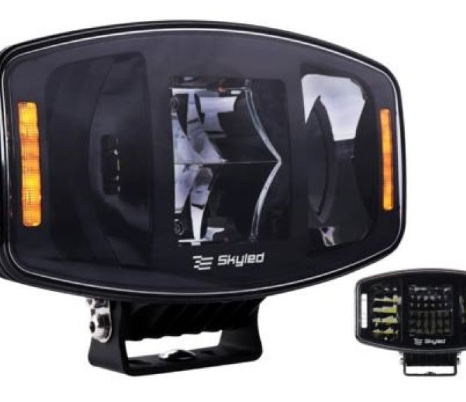 Reflektor dalekosieżny skyled jumbo amber full led, podwójne pozycje